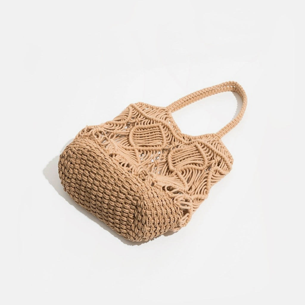 Häkeltasche mit Spiralmuster