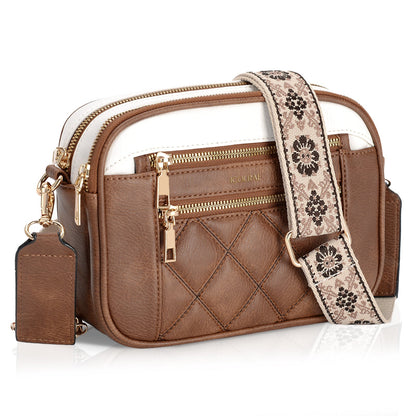 WOLFF | Vielseitige Einfache Elegante Crossbody PU Schultertasche