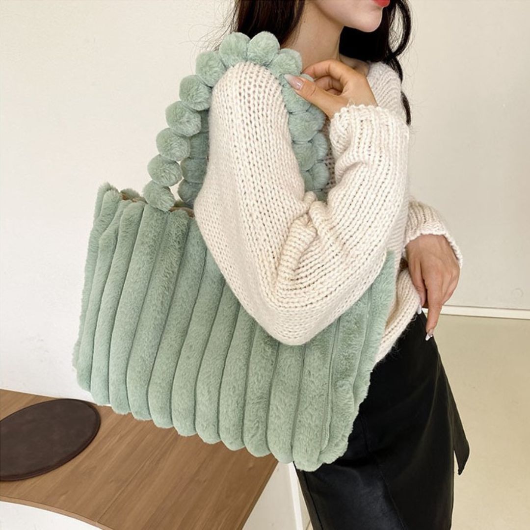 Stilvolle Chunky Schultertasche - Evi