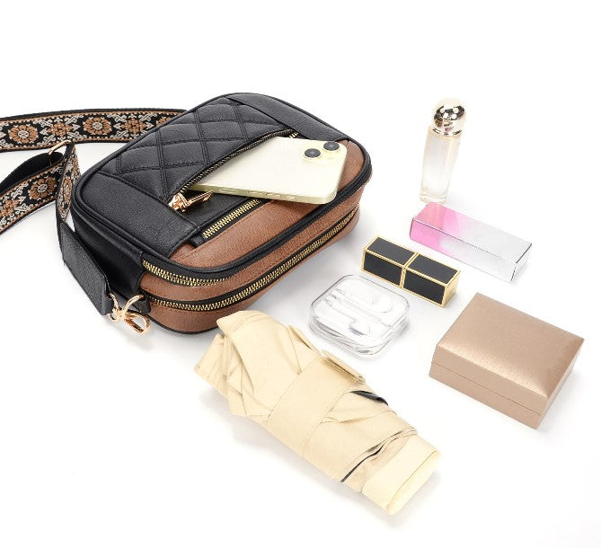 WOLFF | Vielseitige Einfache Elegante Crossbody PU Schultertasche