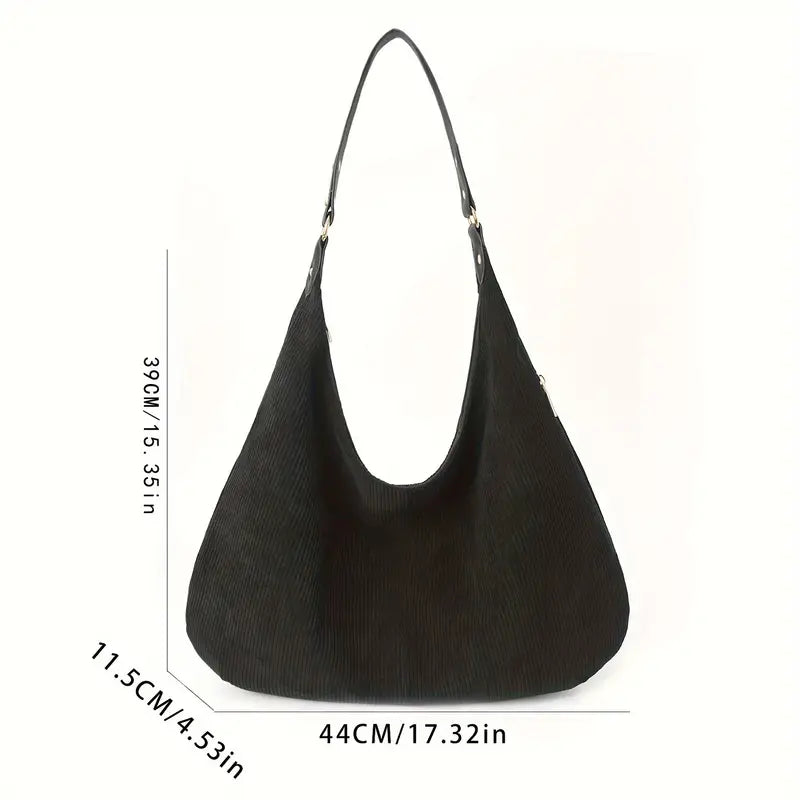 Kaia | Corduroy Hobo-Tasche
