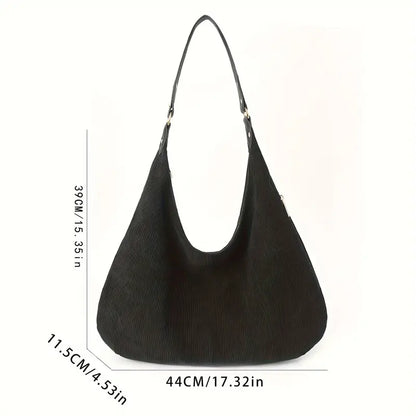 Kaia | Corduroy Hobo-Tasche