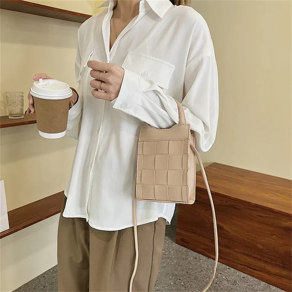 Handtasche aus veganem Leder