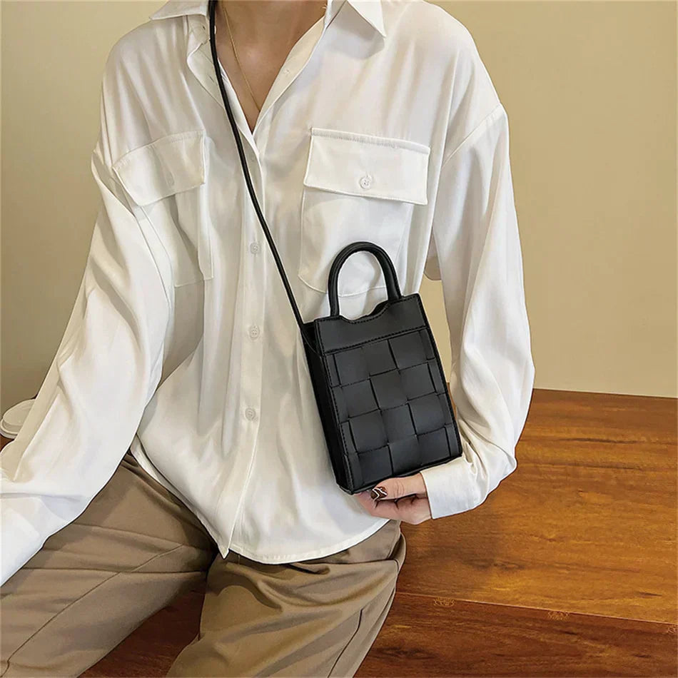 Handtasche aus veganem Leder