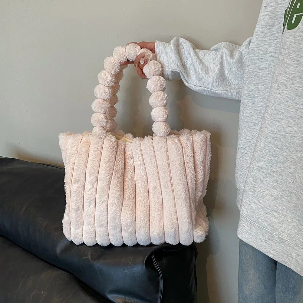 Stilvolle Chunky Schultertasche - Evi