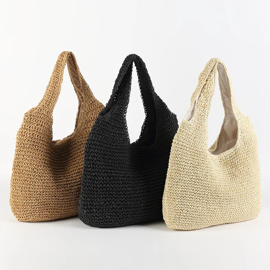 Ratten | Geflochtene Strandtasche