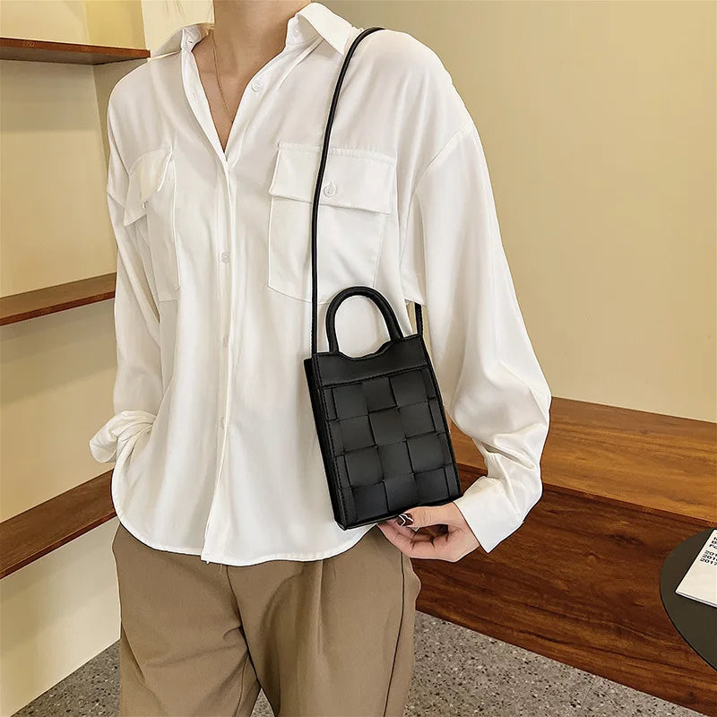 Handtasche aus veganem Leder